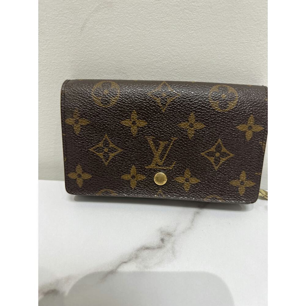 Louis Vuitton Monogram Canvas French Purse Wallet